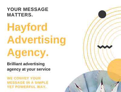 Design for Hayford Ad Agency design graphic design typography