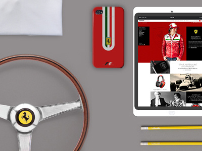 Ferrari official online store concept ecommerce merchandising online shop online store shop online store online website