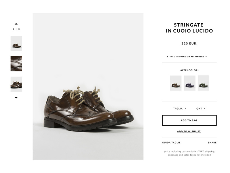 List fashion group online store. by raffaella amoroso on Dribbble