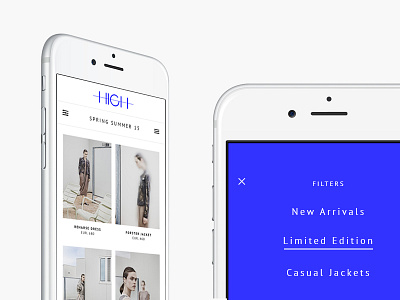 HIGH responsive online store