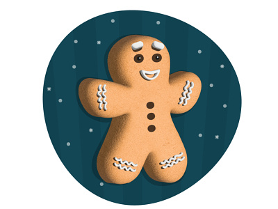 Gingerbread Man 3d animation biscuit candy chocolate cookie gingerman graphic design motion graphics toy