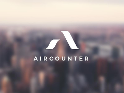 Aircounter air blur gotham hotels logo newyork plane reservations type wings
