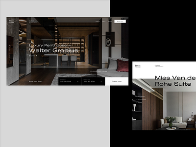 Bau—House Hotel Website