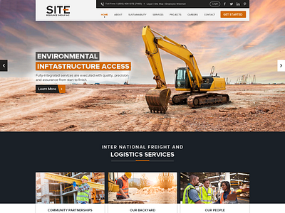 Construction website