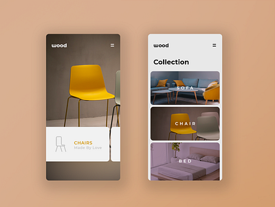 UI Concept Art app branding design icon minimal type typography ui web website