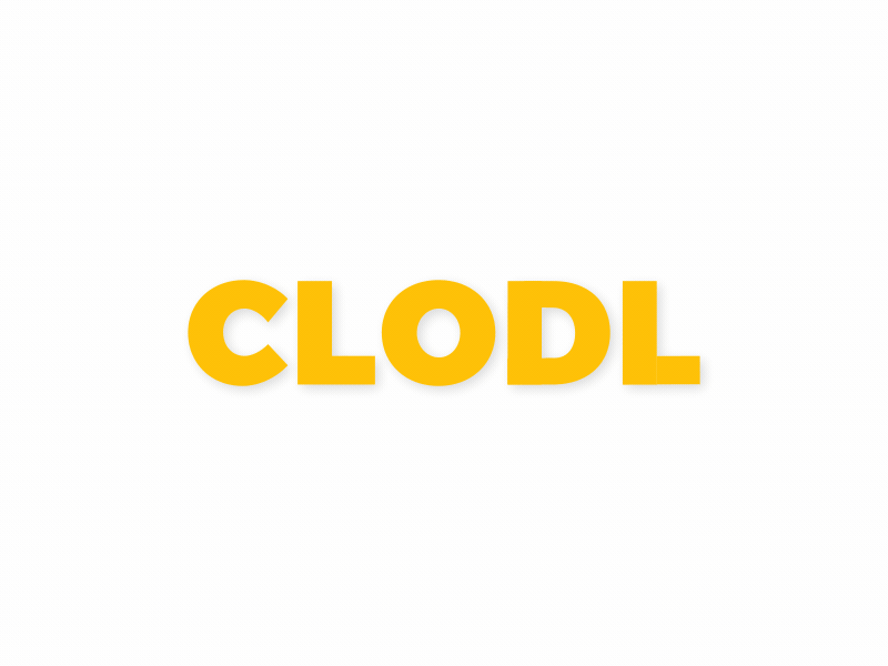 Clodl animated logo 2d 2d animation after effects animated animation animation logo branding logo motion motion graphic simple