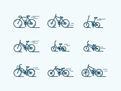 Bikes bicycle bike bmx icon icons outline ride sport wheel