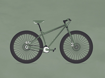 Bike Halftone Art Print art bicycle bike design halftone illustration vector