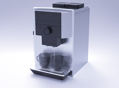 Visualization coffee machine 3d 3d modeling design graphic design visualization