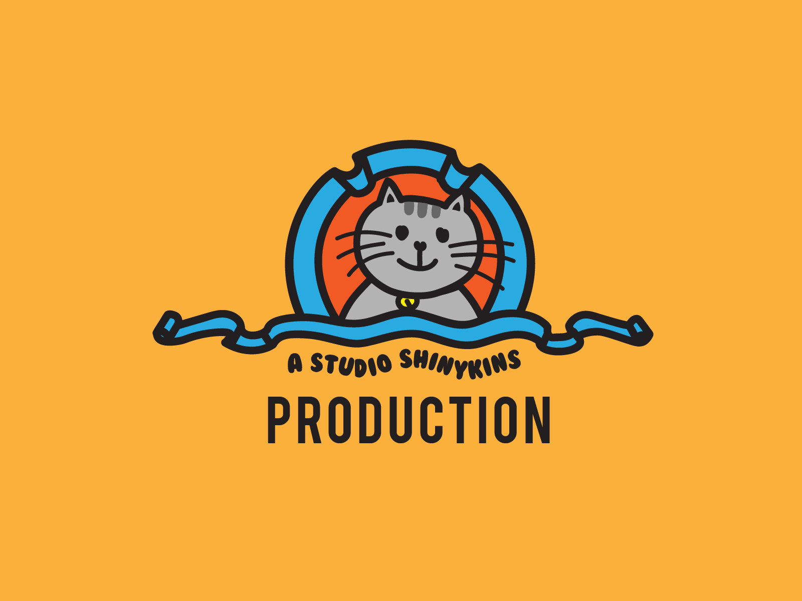 Studio Shinykins Roaring Kitty animation animation cats film noir film poster mgm studios pets production logos