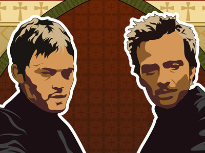 Boondock Saints boondock saints pattern portrait poster vector