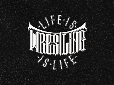 wrestling calligraphy hahdlettering lettering typo typography каллиграфия леттеринг