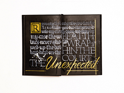 Unexpected calligraphy gothic hahdlettering lettering romancapitals troyan typo typography каллиграфия леттеринг