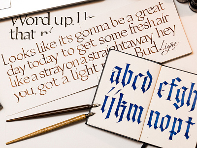 Great DAY calligraphy gothic hahdlettering lettering romancapitals troyan typo typography каллиграфия леттеринг