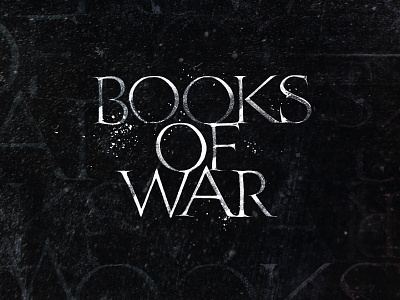 BOOKS OF WAR calligraphy hahdlettering lettering typo typography каллиграфия леттеринг