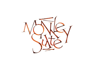 Monkey Suite black3angle calligraphy hahdlettering lettering typo typography каллиграфия леттеринг