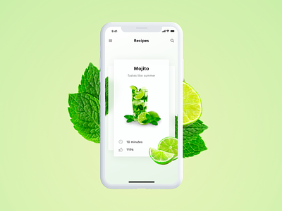 Cocktail app – Mojito