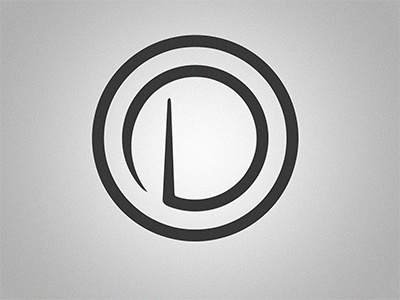 D Logo bw logo