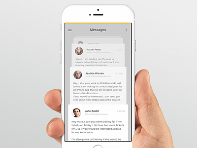 Messages app chat ios message messages mobile talk ui