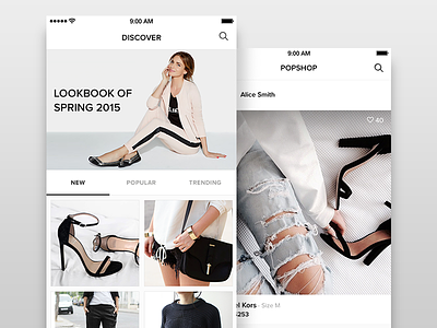 Popshop App app but discover fashion ios items products shopping