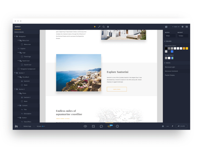 Inspect for Photoshop is here invision design handoff development sketch photoshop craft sync prototyping inspect