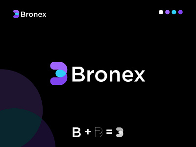 Logo design - Letter B- Bronex logo