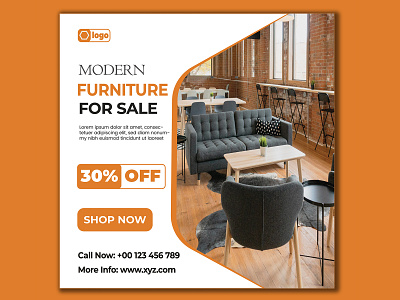 Furniture Sell Social media Post graphic design social media post
