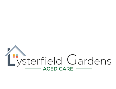 Lysterfield Gardens Aged Care branding design graphic design illustration logo logo design vector