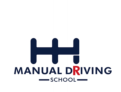 Manual Driving School branding design driving graphic design illustration logo logo design manual school vector