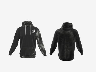 Black and white Hoodie Design branding clothes design fashion graphic design product design ui ux