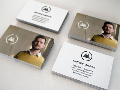 New Business cards business cards designer developer freelance