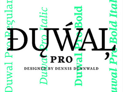 Duwal Pro – VolcanoType bold bold italic dennis dünnwald fonts open type regular regular italic typefaces typography volcano volcanotype