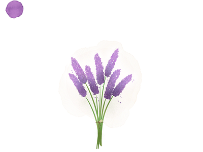 Huevember'22 - 13 / 30 art challenge colors design draw flora floral flower huevember illustration lavender logo minimal pink purple ui