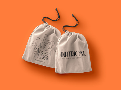 Anfitrione - Sustainable Packaging brand brand design brand identity branding branding agency branding and identity colors design logo