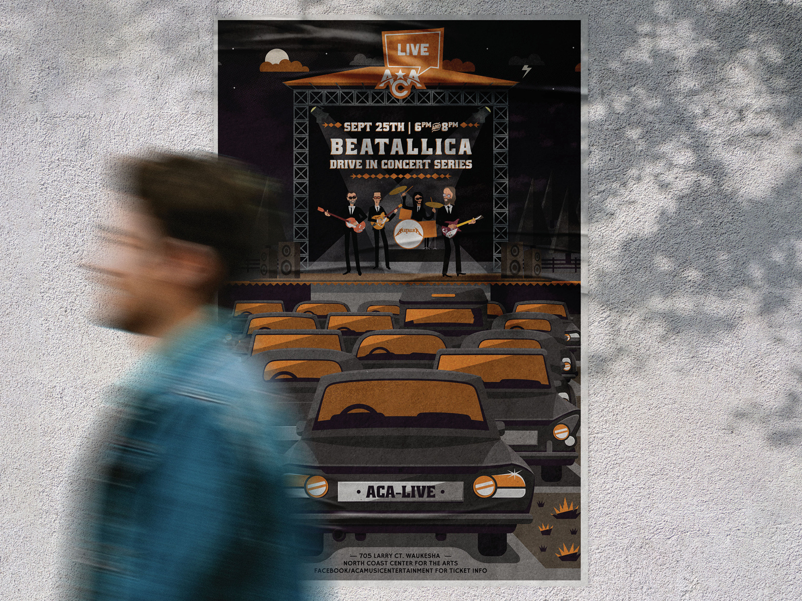 Beatallica Poster by Steve Vorass on Dribbble
