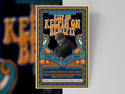 Keep On Keepin On Cancer Benefit Poster