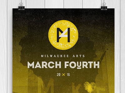 March Fourth Poster arts milwaukee poster