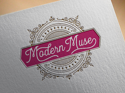 Modern Muse Treatment fancy logo music