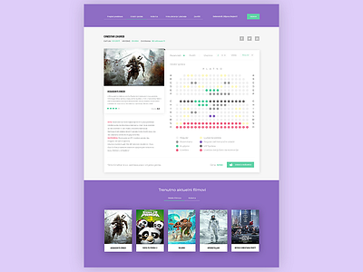 Cinema Tickets Booking / UI Challenge