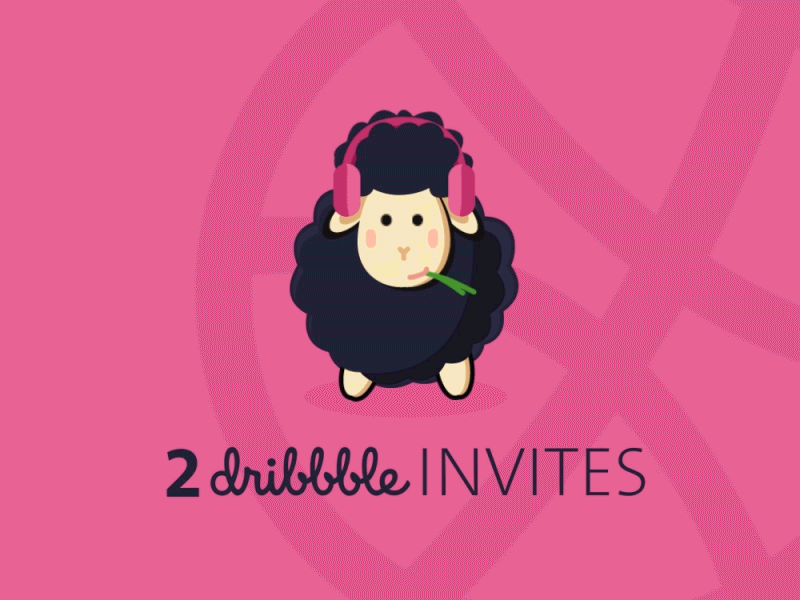Dribbble Invites black sheep dribbble invites music