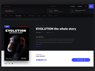 UI Challenge 002 - Book store product page book book store books product page