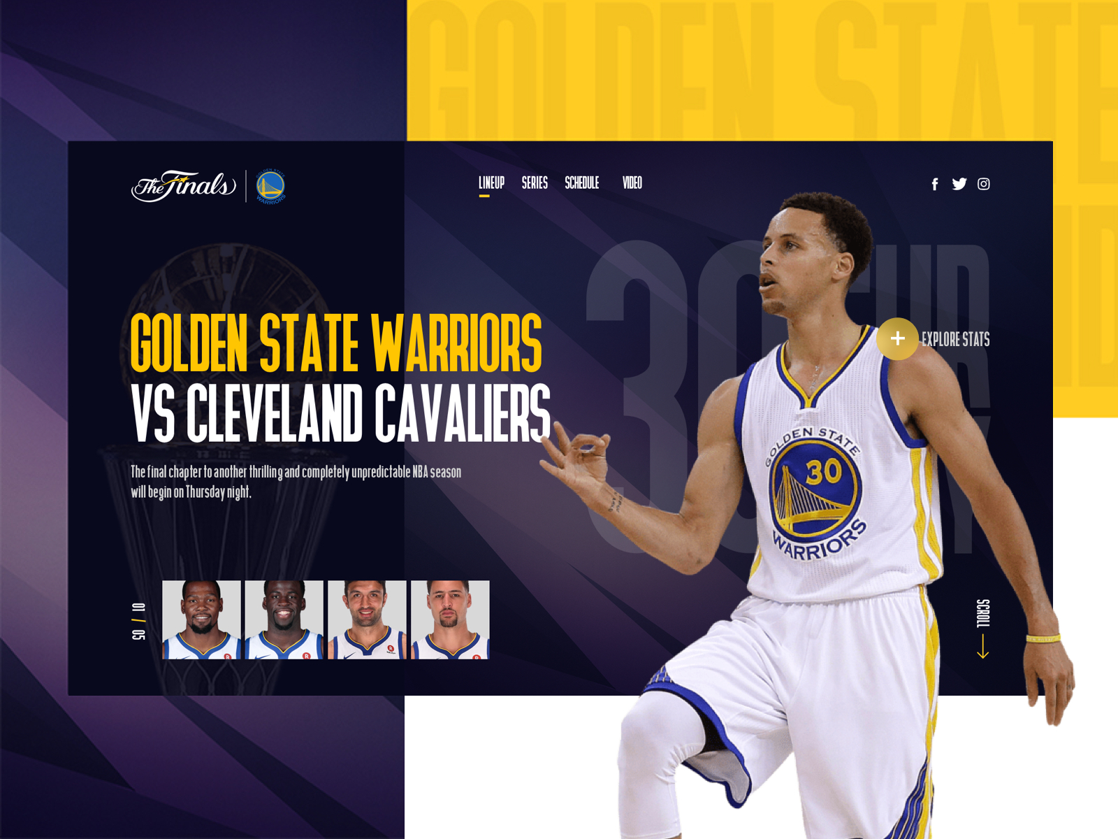 NBA Finals 2018 By Joel Gobin On Dribbble