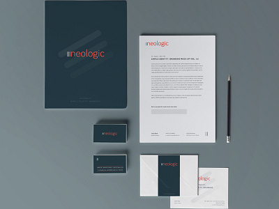 Neologic Identity clean identity it logo minimalism minimalistic software