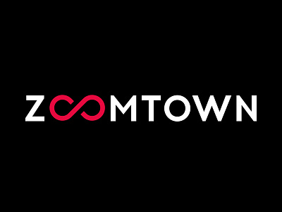 Zoomtown logo loop minimalistic town