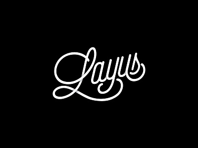 Layus branding design logo logodesign logotype type typography