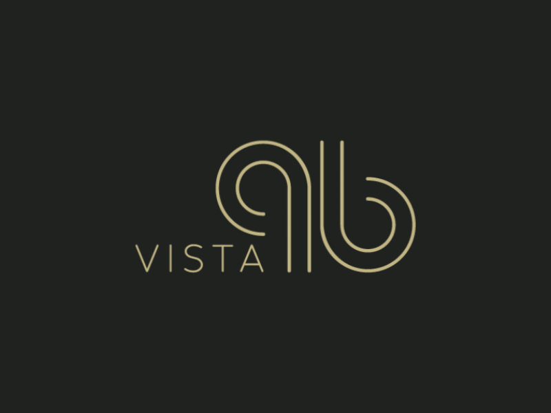 Vista 96 branding design logo logo design logodesign logotype type