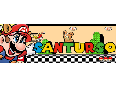 Mario twitter banner banner design graphic design mario pokemon smash bros