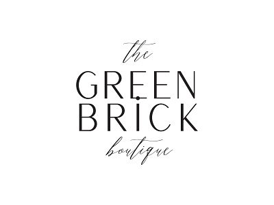 The Green Brick Boutique Logo