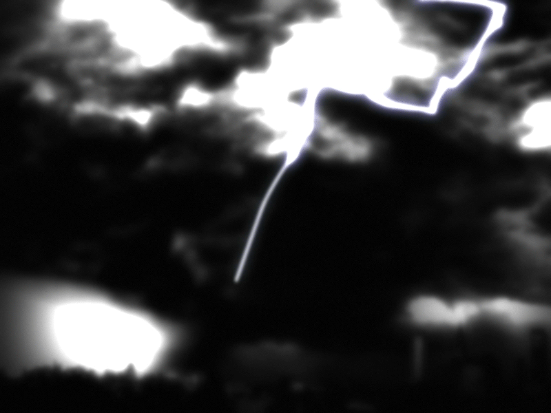Thunderbolts and Lightning... after effects city frame by frame lightning night rotoscope weather