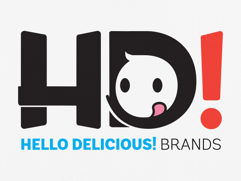 Hello Delicious Logo after effects animation illustrator logo motion